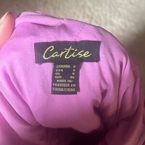 Beautiful Pink Cartise Dress.